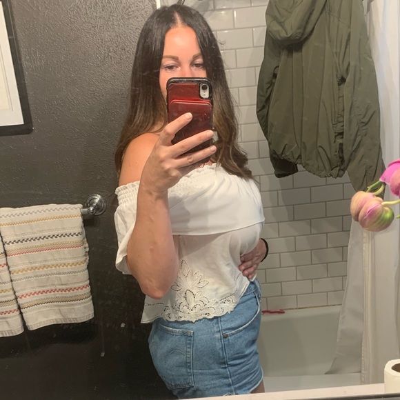 Lovers + Friends Medium White Angie Top - Picture 7 of 8